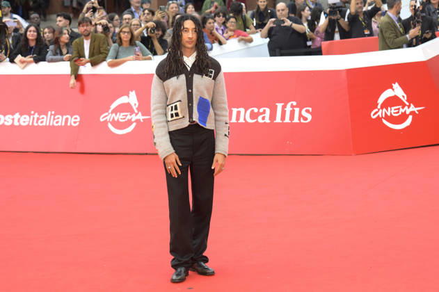 Ghali at the premiere of the film *7 anniversari* at the 21st Rome International Film Festival (Festa del Cinema di Roma 2026) at the Auditorium Parco della Musica in Rome, October 20, 2026 Foto:xA.xM.xTinghinox xFuturexImagex anniversari_6019