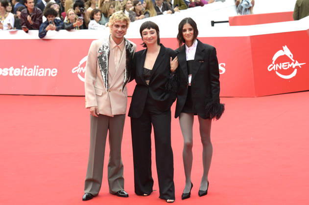 Lorenzo Zurzolo, Sabrina Iannucci, and Benedetta Porcaroli at the premiere of the feature film *7 anniversari* at the 21st Rome International Film Festival (Festa del Cinema di Roma) 2026 at the Auditorium Parco della Musica in Rome, October 20, 2026 Foto:xA.xM.xTinghinox xFuturexImagex anniversari_6057