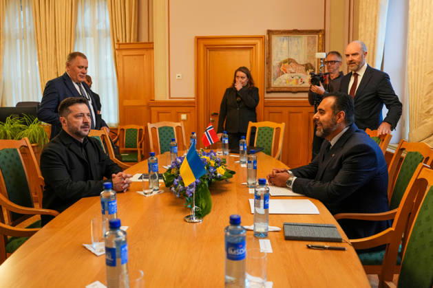 Ukrainian President Visits Norway Oslo 20261021 Ukrainian President Volodymyr Zelenskyy visits the Storting Photo by Ole Berg Rusten NTB POOL Oslo Norway ZV9ftlWoLEA EDITORIAL USE ONLY Ref BNC POLZV9ftlWoLEA jpg  Copyright: xOlexBerg-Rustenx xNTBx