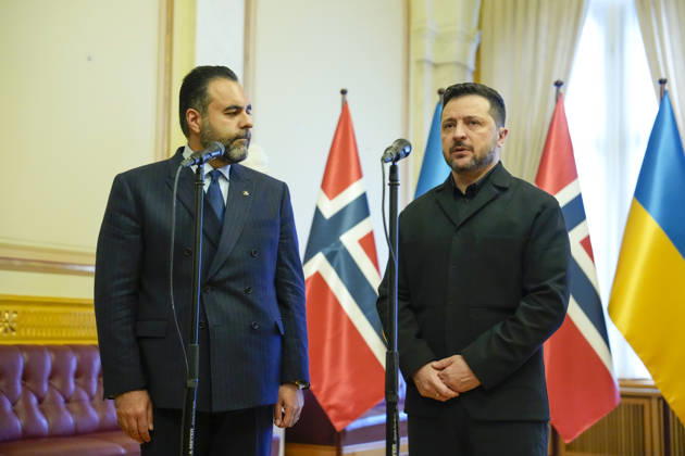 Ukrainian President Visits Norway, Oslo, October 21, 2026. Ukrainian President Volodymyr Zelenskyy visits the Storting, where he meets with Storting President Masud Gharahkhani and the parliamentary leaders. Photo: Ole Berg Rusten, NTB POOL, Oslo, Norway, rXBw3T3yUAs EDEDITORIAL USE ONLY Ref BNC POLrXBw3T3yUAs jpg  Copyright: xOlexBerg-Rustenx xNTBx