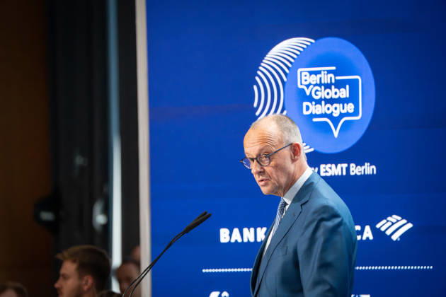 Chancellor Friedrich Merz will deliver a speech and then participate in a discussion at the BGD 2026 Berlin Global Dialogue 2026 (BGD 2026), themed Advancing Alliances for a New Era, in Berlin, Germany. ESMT