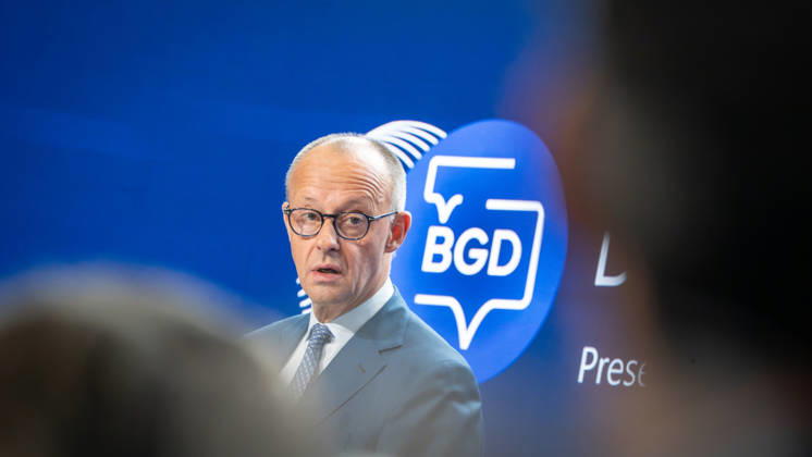 Chancellor Friedrich Merz will deliver a speech and then participate in a discussion at the BGD 2026 Berlin Global Dialogue 2026 (BGD 2026), themed Advancing Alliances for a New Era, in Berlin, Germany. ESMT