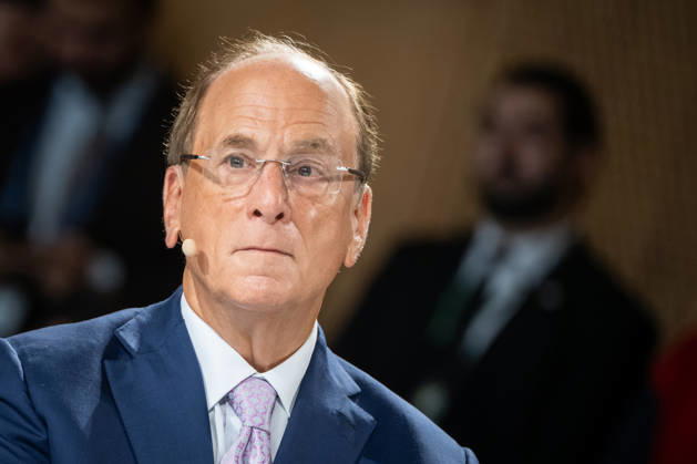 Larry Fink (Laurence Douglas Fink), CEO of BlackRock, speaks at the Berlin Global Dialogue in the former State Council building of the GDR. Berlin Global Dialogue 2026 (BGD 2026), theme: Advancing Alliances for a New Era, Berlin, Germany, ESMT