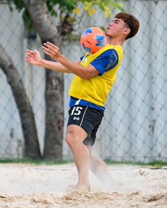 October 21, 2026, Bangkok, Thailand: BANGKOK, THAILAND - OCTOBER 21, 2026: Thailand s men s beach soccer team held its final training session before departing for the 2026 AFC Beach Soccer Asian Cup, which will be held in Phang Nga. Bangkok Thailand - ZUMAq101 20261021_zna_q101_134 Copyright: xSuttipatxSongnangrongx