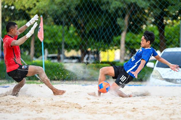 October 21, 2026, Bangkok, Thailand: BANGKOK, THAILAND - OCTOBER 21, 2026: Thailand s men s beach soccer team held its final training session before departing for the 2026 AFC Beach Soccer Asian Cup, which will be held in Phang Nga. Bangkok Thailand - ZUMAq101 20261021_zna_q101_137 Copyright: xSuttipatxSongnangrongx
