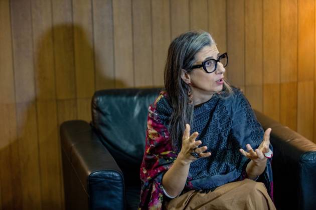 October 21, 2026, Jakarta, Indonesia: JAKARTA, INDONESIA - OCTOBER 21, 2026 Francesca Albanese, UN Special Rapporteur on the Occupied Palestinian Territory, answers questions from journalists during a press conference at Graha Bhakti Budaya, Taman Ismail Marzuki, in Central Jakarta. The press conference was part of an event organized by Amnesty International Indonesia titled Honoring Palestinian sumud in the midst of genocide, with Francesca Albanese. Usman Hamid, Executive Director of Amnesty International Indonesia, joined Albanese during the press conference. Journalists asked Albanese about the international response to the situation in Palestine, the measures states should take to uphold international law and ensure accountab - ZUMAq101 20261021_zna_q101_196 Copyright: xAddixSetyawanx