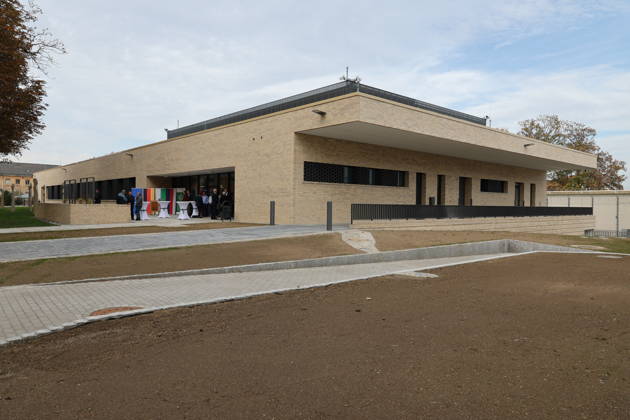 The Bautzen branch of the state-owned enterprise Sächsisches Immobilien und Baumanagement (SIB) today held a ceremony to mark the completion of the new prison kitchen at the Bautzen Correctional Facility. The previous prison kitc Copyright: xMatthiasxWehnertx