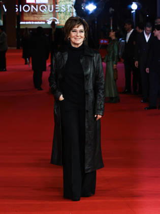 IPA90002220 - Rome, 2026 Film Festival Evening 9 Red carpet for the film Non Importa Dove Pictured: Monica Guerritore  Copyright: xMarcoxProvvisionatox xPoolxRomaxFilmxFestx2026x IPA90002220