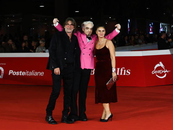 IPA90002168 - Rome, 2026 Film Festival Evening 9 Red carpet for the film Non Importa Dove Pictured: Francesco Fei, Morgan, Consuelo Moschella  Copyright: xMarcoxProvvisionatox xPoolxRomaxFilmxFestx2026x IPA90002168