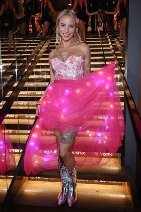 VISIT X Venus 2026 Opening Party Anna Secret VISIT X Trade Show Opening Party for Venus 2026, AMANO Grand Central Hotel, Berlin, Date: October 21, 2026 Copyright: xEventpress Kratschx