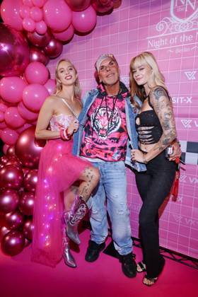 VISIT X Venus 2026 Opening Party: Anna Secret, RenŽ Dost (aka Redo), Sally Dinosaur VISIT X Trade Show Opening Party for Venus 2026, AMANO Grand Central Hotel, Berlin, Date: October 21, 2026 Copyright: xEventpress Kratschx