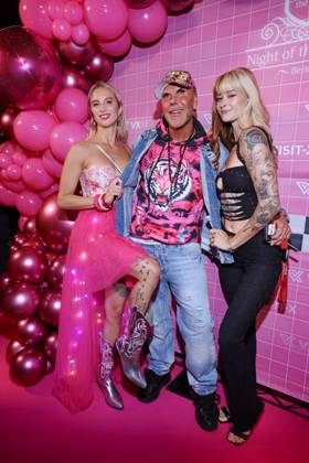 VISIT X Venus 2026 Opening Party: Anna Secret, RenŽ Dost (aka Redo), Sally Dinosaur VISIT X Trade Show Opening Party for Venus 2026, AMANO Grand Central Hotel, Berlin, Date: October 21, 2026 Copyright: xEventpress Kratschx