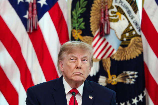 DC: Trump Roundtable on Cybercrime Against Seniors United States President Donald Trump listens during a roundtable discussion on cybercrime in the East Room of the White House on October 21, 2026 in Washington, D.C. The administration is fighting back against foreign-based organized criminal organizations that exploit Americans in cyberspace and their scam centers and fraud schemes. Credit: CNP AdMedia EDITORIAL USE ONLY  Copyright: xx AdMediax admphotosthree021220