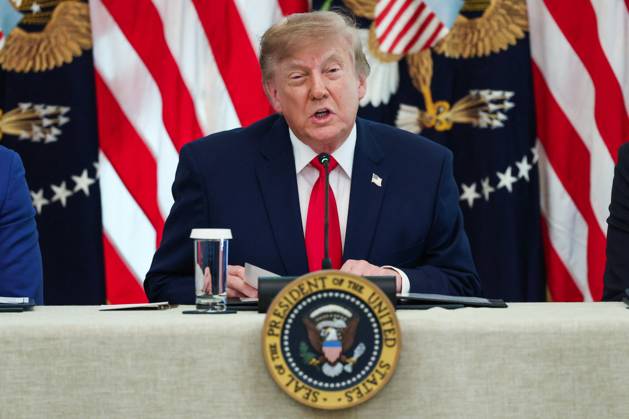 DC: Trump Roundtable on Cybercrime Against Seniors United States President Donald J Trump makes remarks as he hosts a Roundtable on Protecting American Families and Seniors from Cybercrime, in the East Room of the White House in Washington, DC, USA, on Wednesday, October 21, 2026. Credit: Ron Sachs CNP MediaPunch. 21 Oct 2026 Pictured: United States President Donald Trump speaks during a roundtable discussion on cybercrime in the East Room of the White House on October 21, 2026 in Washington, D.C. The administration is fighting back against foreign-based organized criminal organizations that exploit Americans in cyberspace and their scam centers and fraud schemes. Credit: Samuel Corum Pool via CNP MediaPunch.  Copyright: xThexMegaxAgencyxCNPx xMediaPunchx xMEGAx