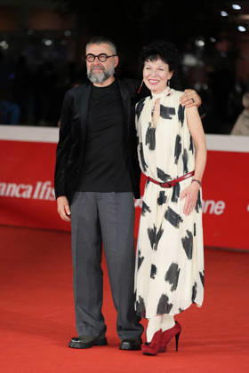 21st Rome Film Fest - Ula Screening Latvian actors Viesturs Kairiss and Ieva Jurjane attend the red carpet premiere of the film Ula (Ulya) during the 21st Rome Film Fest in Rome, Italy on October 21, 2026. Photo by Andrea Bracaglia ABACAPRESS.COM Rome Italy Italy  Copyright: xBracagliaxAndrea ABACAx