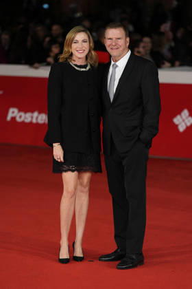 Tilman J Fertitta Lauren Wade At 21st Rome Film Fest Red Carpet - Rome Tilman J. Fertitta and Lauren Wade attend the red carpet premiere of the film The Debut during the 21st Rome Film Fest in Rome, Italy on October 21, 2026. Photo by Andrea Bracaglia ABACAPRESS.COM Rome Italy Italy  Copyright: xBracagliaxAndrea ABACAx