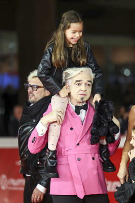 October 21, 2026, Rome, Rome, Italy: Morgan wears Richmond with his daughters and wife Alessandra Cataldo during the red carpet of the film Non Importa Dove on the occasion of the 21st edition of the Rome Film Fest, at the Auditorium Parco della Musica in Rome, 22 10 2026 Rome Italy  - ZUMAa289 20261021_zia_a289_401 Copyright: xCristianoxMinichiellox xAgfx