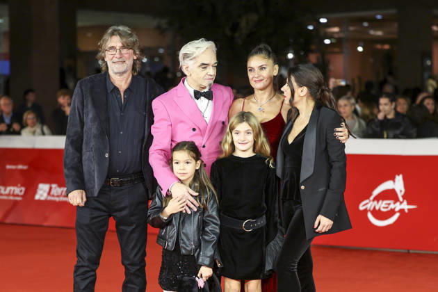 October 21, 2026, Rome, Rome, Italy: Morgan wears Richmond with his daughters and wife Alessandra Cataldo during the red carpet of the film Non Importa Dove on the occasion of the 21st edition of the Rome Film Fest, at the Auditorium Parco della Musica in Rome, 22 10 2026 Rome Italy  - ZUMAa289 20261021_zia_a289_403 Copyright: xCristianoxMinichiellox xAgfx