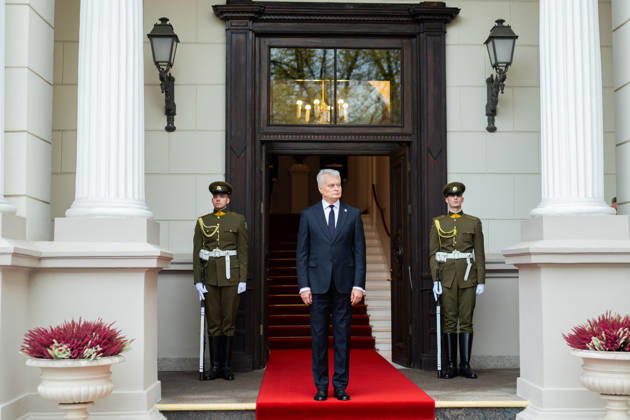 Gitanas Nauseda, President of the Republic of Lithuania, received Jakov Milatovic, President of Montenegro, who was visiting Lithuania. Vilnius, October 22, 2026  Copyright: xx