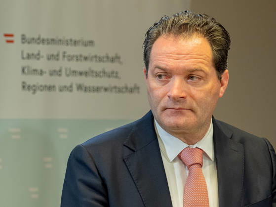 October 22, 2026: Presentation at the BMLUK (Federal Ministry of Agriculture and Forestry), Climate and Environmental Protection, Regions and Water Management Norbert Totschnig (ÖVP) on October 22, 2026, during the presentation of a study on quality of life in municipalities and prospects for vibrant regions at the Fe