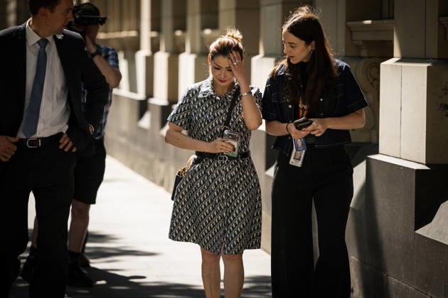 ETHAN HOAC COURT, Annie Huynh, the mother of murdered teenager Ethan Hoac leaves the Supreme Court of Victoria in Melbourne, Friday, October 23, 2026. ( NO ARCHIVING MELBOURNE VICTORIA Australia  Copyright: xCHRISTOPHERxHOPKINSx 20261023162991902270