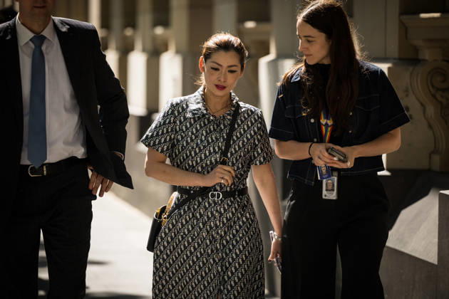 ETHAN HOAC COURT, Annie Huynh, the mother of murdered teenager Ethan Hoac leaves the Supreme Court of Victoria in Melbourne, Friday, October 23, 2026. ( NO ARCHIVING MELBOURNE VICTORIA Australia  Copyright: xCHRISTOPHERxHOPKINSx 20261023125213751552