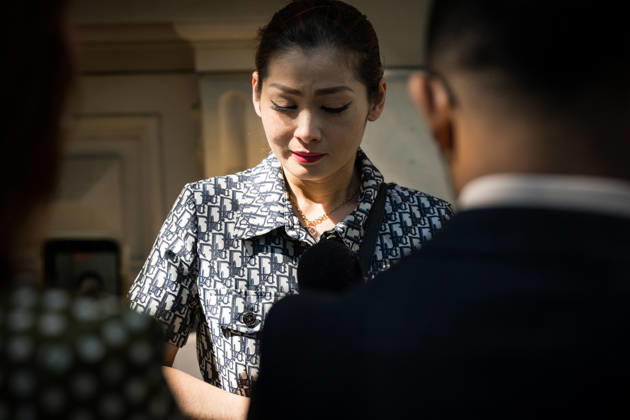 ETHAN HOAC COURT, Annie Huynh, the mother of murdered teenager Ethan Hoac speaks to the media outside the Supreme Court of Victoria in Melbourne, Friday, October 23, 2026. ( NO ARCHIVING MELBOURNE VICTORIA Australia  Copyright: xCHRISTOPHERxHOPKINSx 20261023155066891250