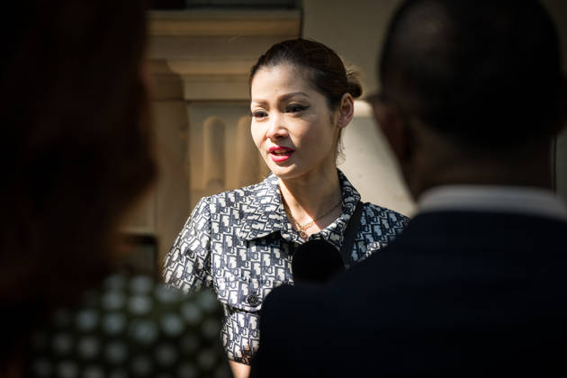 ETHAN HOAC COURT, Annie Huynh, the mother of murdered teenager Ethan Hoac speaks to the media outside the Supreme Court of Victoria in Melbourne, Friday, October 23, 2026. ( NO ARCHIVING MELBOURNE VICTORIA Australia  Copyright: xCHRISTOPHERxHOPKINSx 20261023182565584319