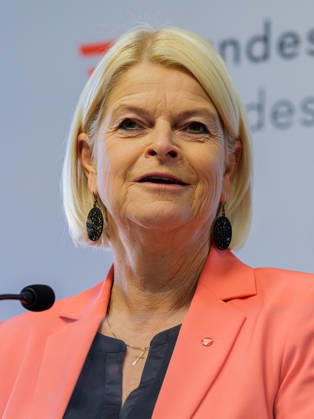 October 23, 2026: Press Conference on the BMLV Youth Monitor 2026—Federal Minister of Defense Klaudia Tanner (ÖVP) on October 23, 2026, at the press conference titled What Do Young People Think About the Austrian Armed Forces? held at the Rossauer Barracks in Vienna, Vienna, Austria