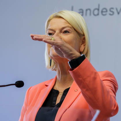 October 23, 2026: Press Conference on the BMLV Youth Monitor 2026—Federal Minister of Defense Klaudia Tanner (ÖVP) on October 23, 2026, at the press conference titled What Do Young People Think About the Austrian Armed Forces? held at the Rossauer Barracks in Vienna, Vienna, Austria