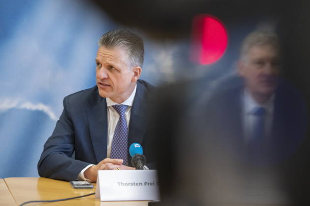 On Friday, October 23, 2026, Stephan Toscani, the CDU’s state chairman in Saarland, will welcome Thorsten Frei, the CDU’s parliamentary group leader in the German Bundestag, to the Saarland State Parliament. Together, they will hold a press conference. Pictured: Thorsten Frei, Member of the Bundestag, CDU bub