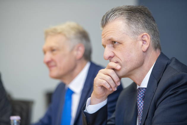 On Friday, October 23, 2026, Stephan Toscani, the CDU’s state chairman in Saarland, will welcome the CDU’s parliamentary group leader in the German Bundestag, Thorsten Frei, at the Saarland State Parliament. Together, they will hold a press conference. Pictured, from left: Stephan Toscani, Member of the State Parliament (CDU), and Thorsten Frei, Member of the Bundestag (CDU). bub