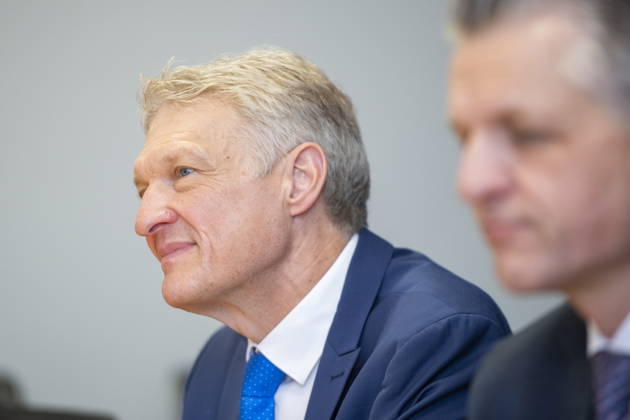 On Friday, October 23, 2026, Stephan Toscani, the CDU’s state chairman in Saarland, will welcome the CDU’s parliamentary group leader in the German Bundestag, Thorsten Frei, at the Saarland State Parliament. Together, they will hold a press conference. Pictured, from left: Stephan Toscani, Member of the State Parliament (CDU), and Thorsten Frei, Member of the Bundestag (CDU). bub