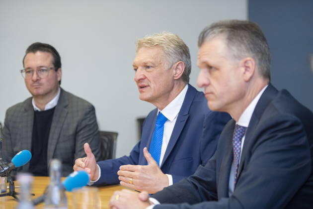 On Friday, October 23, 2026, Stephan Toscani, the CDU’s state chairman in Saarland, will welcome the CDU’s parliamentary group leader in the German Bundestag, Thorsten Frei, at the Saarland State Parliament. Together, they will hold a press conference. Pictured, from left: Stephan Toscani, Member of the State Parliament (CDU), and Thorsten Frei, Member of the Bundestag (CDU). bub
