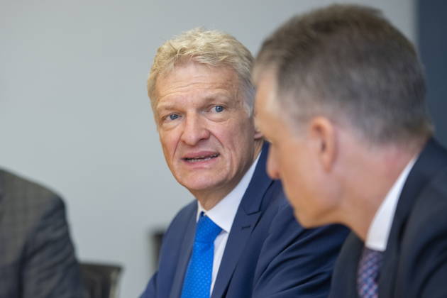On Friday, October 23, 2026, Stephan Toscani, the CDU’s state chairman in Saarland, will welcome the CDU’s parliamentary group leader in the German Bundestag, Thorsten Frei, at the Saarland State Parliament. Together, they will hold a press conference. Pictured, from left: Stephan Toscani, Member of the State Parliament (CDU), and Thorsten Frei, Member of the Bundestag (CDU). bub