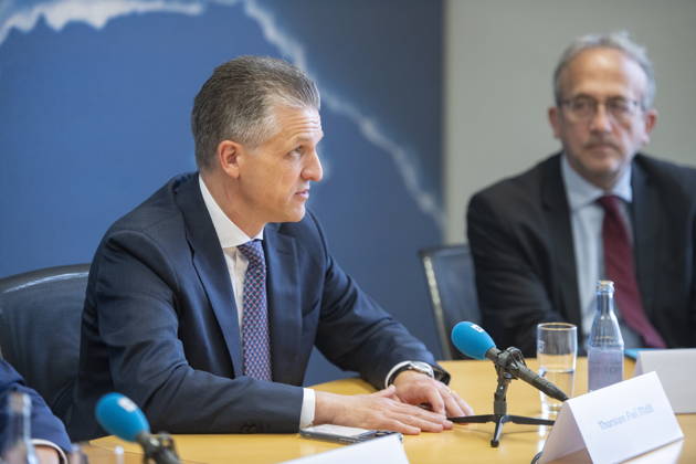 On Friday, October 23, 2026, Stephan Toscani, the CDU’s state chairman in Saarland, will welcome Thorsten Frei, the CDU’s parliamentary group leader in the German Bundestag, to the Saarland State Parliament. Together, they will hold a press conference. Pictured: Thorsten Frei, Member of the Bundestag, CDU bub