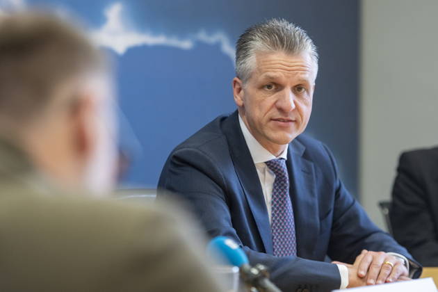 On Friday, October 23, 2026, Stephan Toscani, the CDU’s state chairman in Saarland, will welcome Thorsten Frei, the CDU’s parliamentary group leader in the German Bundestag, to the Saarland State Parliament. Together, they will hold a press conference. Pictured: Thorsten Frei, Member of the Bundestag, CDU bub