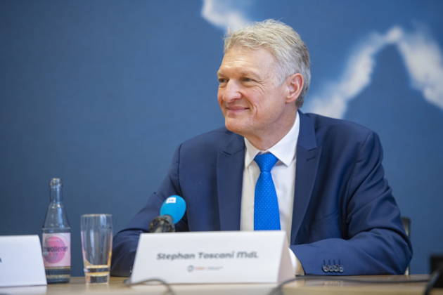 On Friday, October 23, 2026, Stephan Toscani, the CDU’s state chairman in Saarland, will welcome Thorsten Frei, the CDU’s parliamentary group leader in the German Bundestag, to the Saarland State Parliament. Together, they will hold a press conference. Pictured: Stephan Toscani, Member of the State Parliament (MdL), CDU bub
