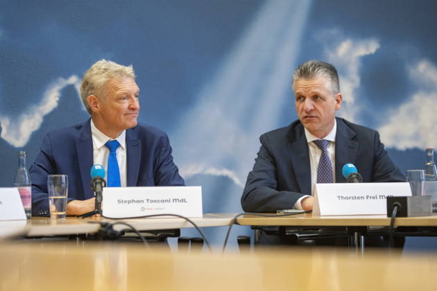 On Friday, October 23, 2026, Stephan Toscani, the CDU’s state chairman in Saarland, will welcome Thorsten Frei, the CDU’s parliamentary group leader in the German Bundestag, Thorsten Frei, at the Saarland State Parliament. Together, they will hold a press conference. Pictured, from left: Stephan Toscani, Member of the State Parliament (CDU), and Thorsten Frei, Member of the Bundestag (CDU). bub