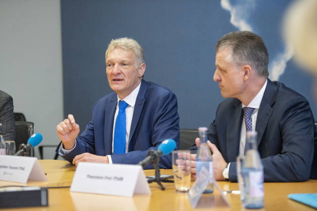 On Friday, October 23, 2026, Stephan Toscani, the CDU’s state chairman in Saarland, will welcome the CDU’s parliamentary group leader in the German Bundestag, Thorsten Frei, at the Saarland State Parliament. Together, they will hold a press conference. Pictured, from left: Stephan Toscani, Member of the State Parliament (CDU), and Thorsten Frei, Member of the Bundestag (CDU). bub