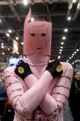 Image Licensed to Parsons Media. 23 10 2026. London, United Kingdom. Comicon . Thousands flock to Excel in London for the MCM Comic Con held over three days.  Copyright: xMartynxWheatleyx xParsonsxMediax PAR-9271-0003