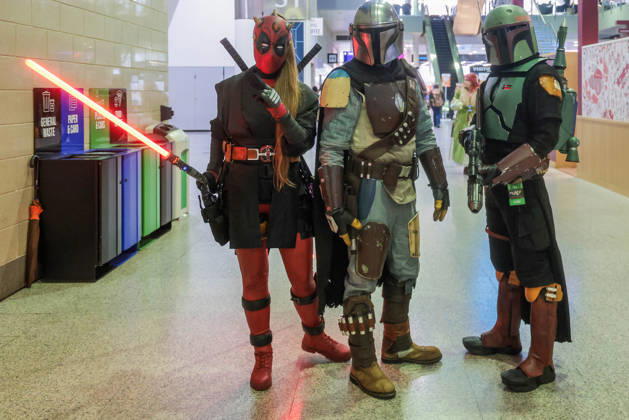 Image Licensed to Parsons Media. 23 10 2026. London, United Kingdom. Comicon . Thousands flock to Excel in London for the MCM Comic Con held over three days.  Copyright: xMartynxWheatleyx xParsonsxMediax PAR-9271-0021