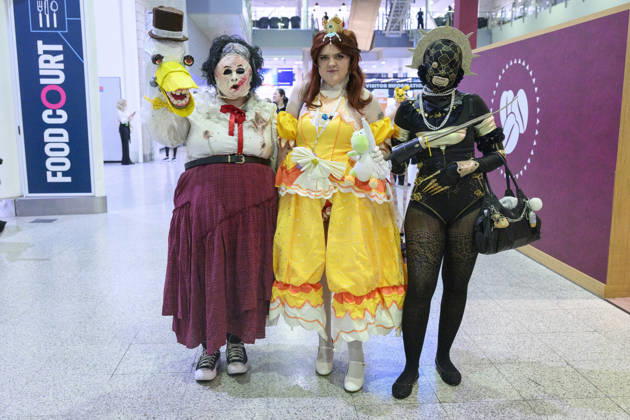 October 23, 2026, London, London, UK: London, UK. Dr Who Darleks attend the London MCM Comic Con held at the Excel venue. The event is the UK s largest pop culture fan convention, celebrating comic books, movies, TV shows, anime, manga, video games, sci-fi, and fantasy. London UK  - ZUMAl94_ 20261023_zaf_l94_100 Copyright: xRayxTangx