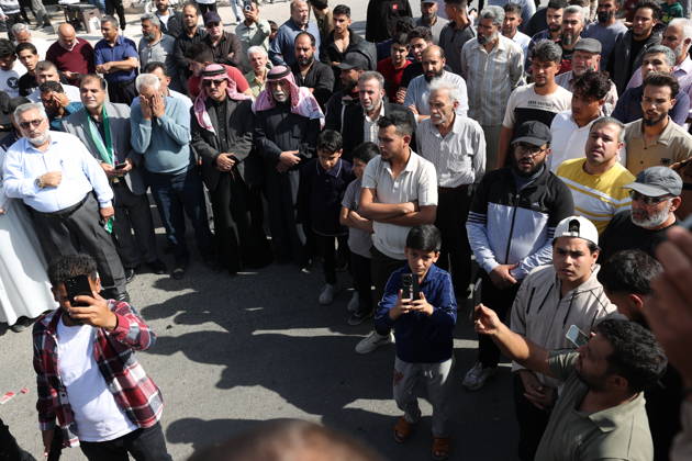 Protest against Israel’s ongoing attacks and violations in Syria QUNEITRA, SYRIA - OCTOBER 23: Syrians gather to protest the Israeli army’s attacks, raids and violations on border areas in Quneitra, Syria on October 23, 2026. Izz Aldien Alqasem Anadolu Quneitra Syria. Editorial use only. Please get in touch for any other usage.  Copyright: x2026xAnadoluxIzzxAldienxAlqasemx