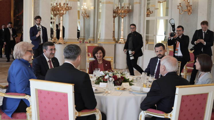 Turkish VP Cevdet Yilmaz in Budapest BUDAPEST, HUNGARY - OCTOBER 23: Turkish Vice President Cevdet Yilmaz attends the official commemoration programs held on the occasion of the 70th anniversary of the Hungarian Revolution and War of Independence in Budapest, Hungary on October 23, 2026. Yasin Baturhan Ergin Anadolu Budapest Hungary. Editorial use only. Please get in touch for any other usage.  Copyright: x2026xAnadoluxYasinxBaturhanxErginx