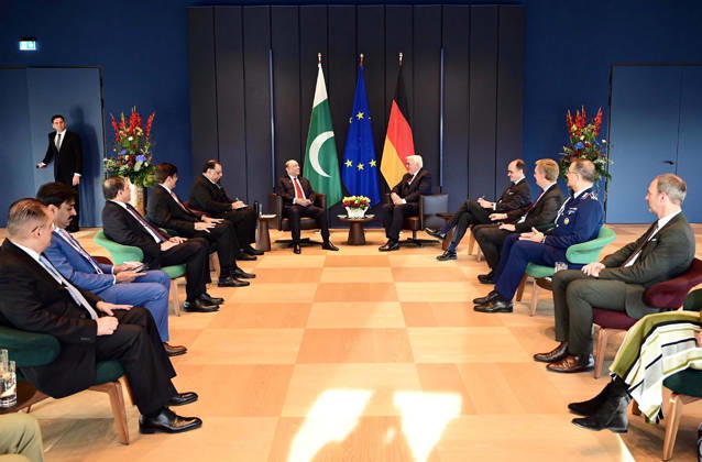 RECORD DATE NOT STATED President of Pakistan, Asif Ali Zardari holding a bilateral meeting with German President Dr. Frank-Walter Steinmeier at the Office of the President in Berlin on Friday, October 23, 2026. (PPI Images). EDITORIAL USE ONLY Copyright: xx SA-ZM-231026x ppiphotos490625