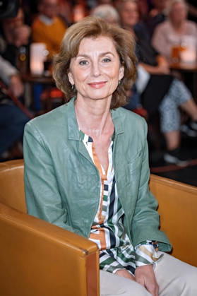 MDR Riverboat actress Marijam Agischewa during the taping of the MDR talk show Riverboat on October 23, 2026, at Mediacity Leipzig 20261023SFL0016