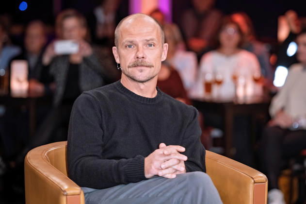MDR Riverboat actor Matthias Koeberlin during the taping of the MDR talk show Riverboat on October 23, 2026, at Mediacity Leipzig 20261023SFL0023