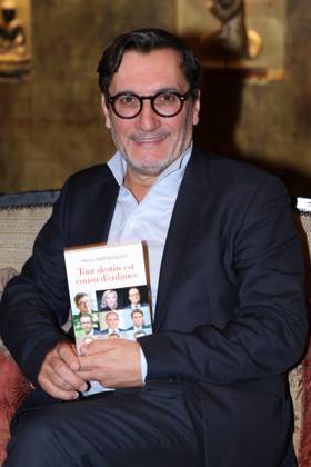 Exclusive - Olivier Dartigolles book launch - Paris Exclusive - Olivier Dartigolles attend Olivier Dartigolles « Tout destin est cousu d’enfance » book launch organized by Five Eyes Production at Buddha Bar, in Paris, France, October 23, 2026. Photo by Jerome Domine ABACAPRESS.COM Paris France  Copyright: xDominexJerome ABACAx