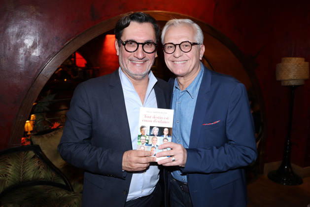 Exclusive - Olivier Dartigolles book launch - Paris Exclusive - Olivier Dartigolles and Thierry Cabannes attend Olivier Dartigolles « Tout destin est cousu d’enfance » book launch organized by Five Eyes Production at Buddha Bar, in Paris, France, October 23, 2026. Photo by Jerome Domine ABACAPRESS.COM Paris France  Copyright: xDominexJerome ABACAx